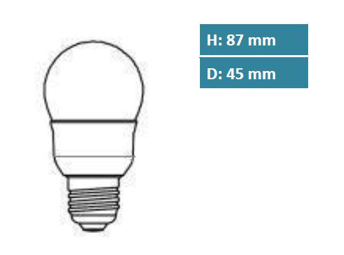 Megaman MM21011 LED-Classic Tropfen 3,5W/250lm, E27