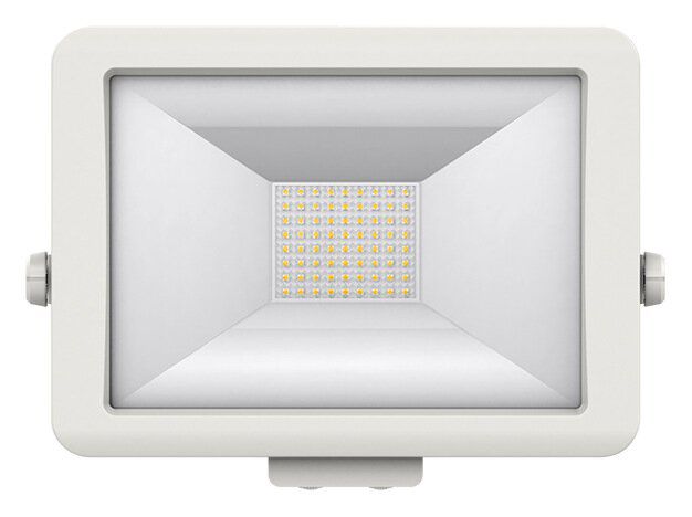 Theben 1020687 theLeda B50L WH LED-Strahler für Wandmontage, 50 Watt, weiß