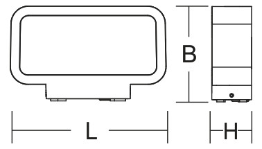 RZB 611982.0031 LED Wandleuchte HB 103