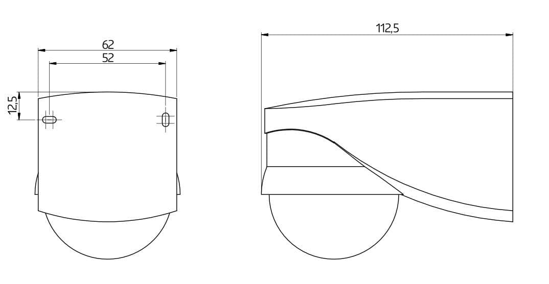 B.E.G. 91008 LC-plus 280 Bewegungsmelder 280°