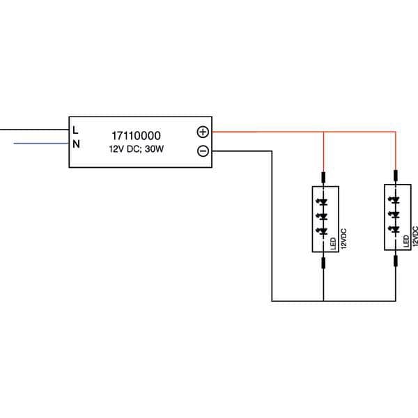 Brumberg 17110000 LED-Netzgerät 12V/DC 1-30W