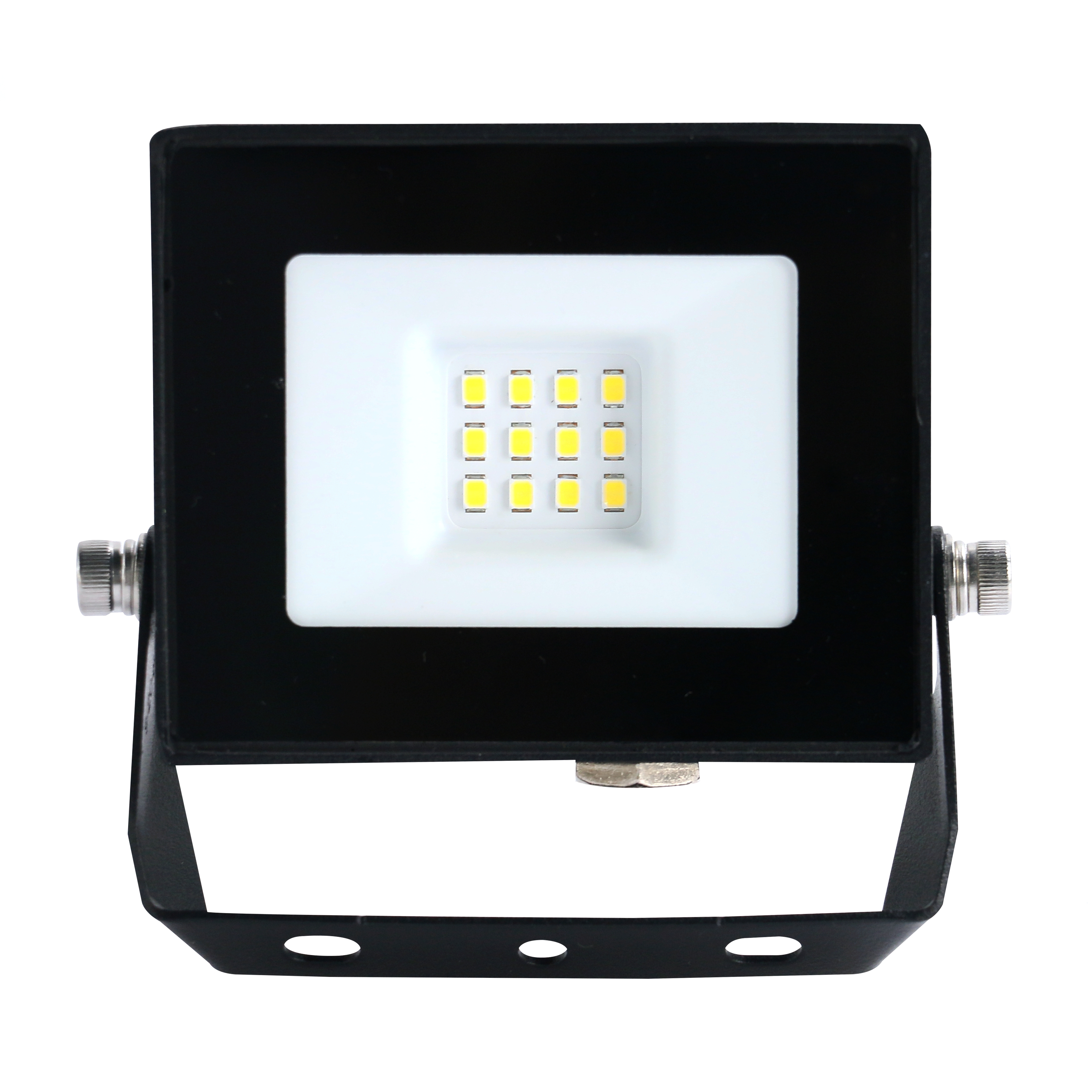 Heitronic VO-501409 LED Flutlichtstrahler BOLTON 2.0, 10 W, 3000 K mit 500 mm Anschlusskabel und freien Enden