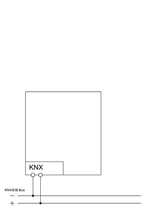 MDT BE-GBZW.01 KNX Glas Bedienzentrale Smart mit Farbdisplay, Weiß