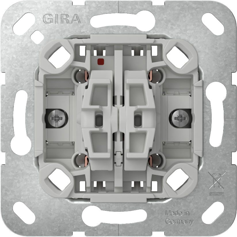 Gira 315900 Wipp-Jalousieschalter 10 A 250 V~ mit Befestigungskralle