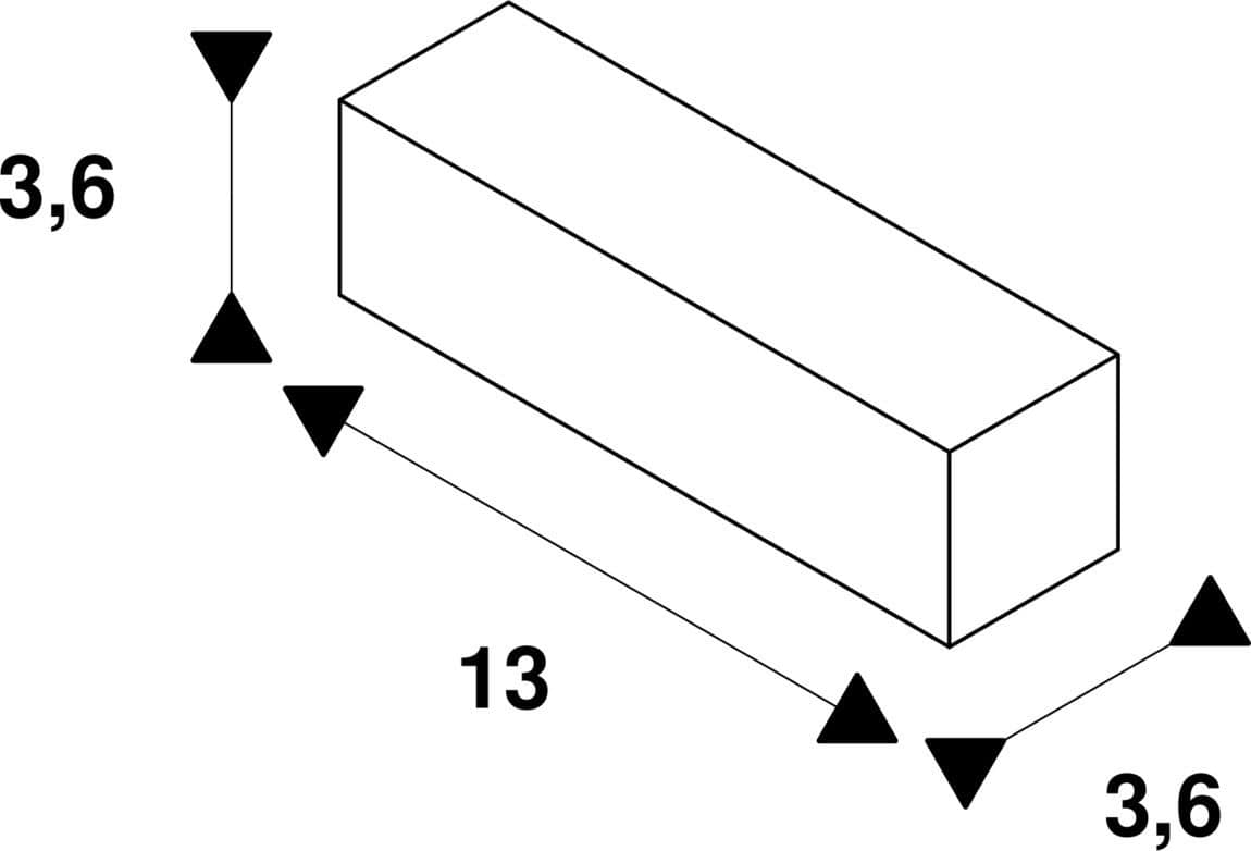 SLV  145530 EUTRAC Mitteleinspeiser, schwarz