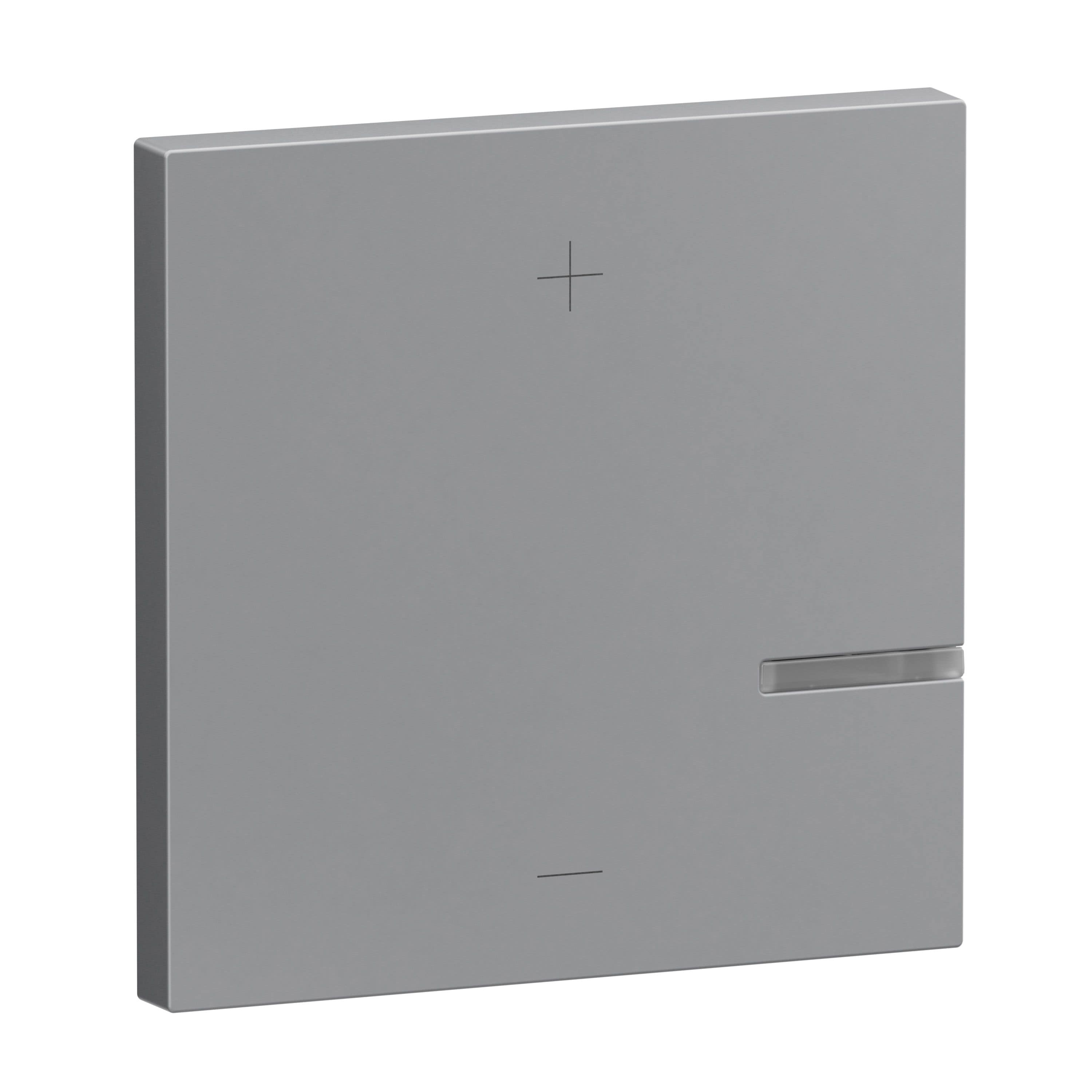 Legrand 765241 SEANO Wippe für Tastdimmer in 2-Leiter-Ausführung inklusive Beleuchtungfenster für Status-LED, aluminium lackiert