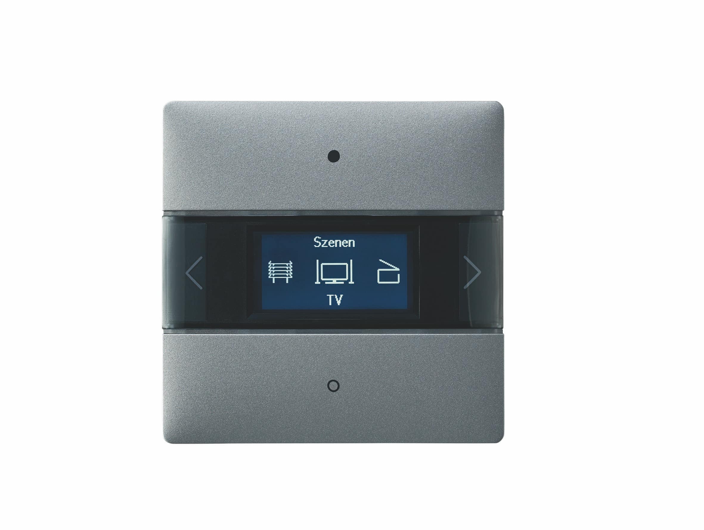 Theben 4969268 iON 108 SR KNX-Raumcontroller, integrierter Temperaturregler, KNX Data Secure, Farbe silber