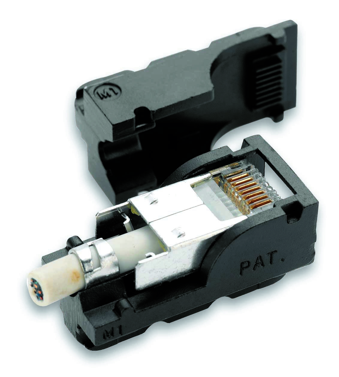 Cimco 10 6018 Pressprofileinsatz zu Presszangensystem Click´n´Crimp, für geschirmte 8-polige Modularstecker RJ45, Bauart HIROSE