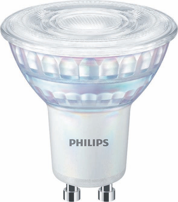 Philips 72133900 CorePro LEDspot Hochvolt-Reflektorlampen, 36 °, 3 W, 827, 230 lm, GU10, dimmbar