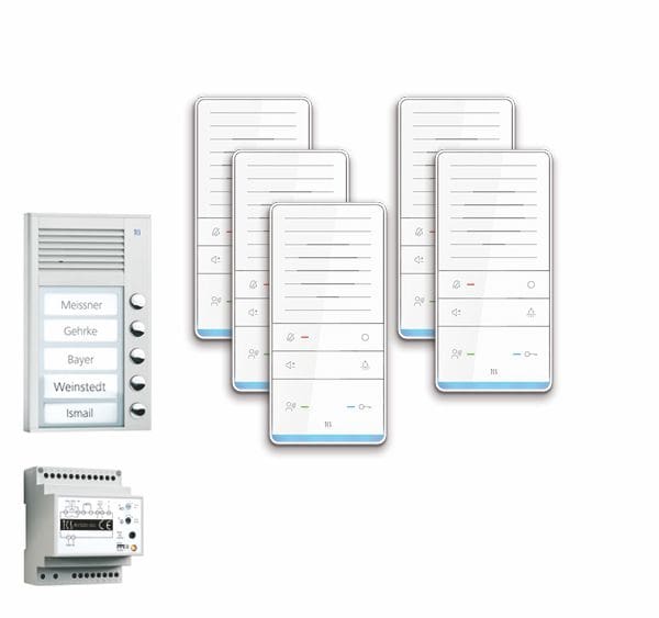 TCS PAAF051/001 Audio-Außenstation, Serie PAK mit Freisprecher TASTA Audio Plus 5 WE