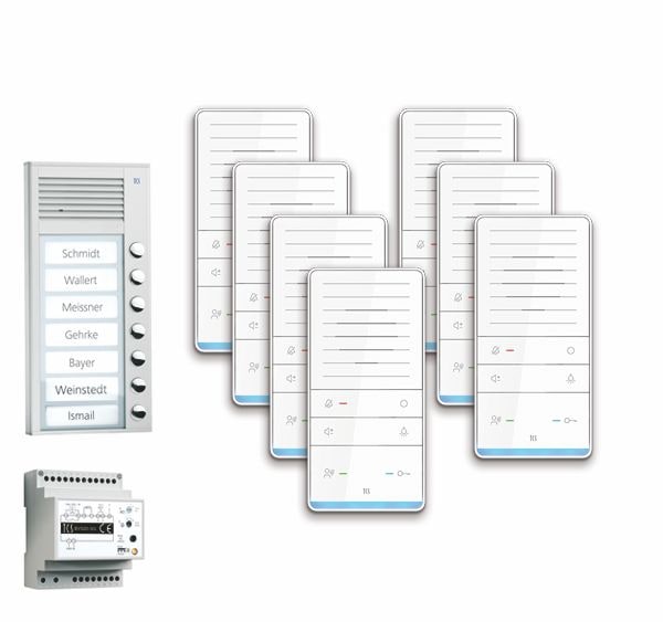 TCS PAAF071/001 Audio-Außenstation, Serie PAK mit Freisprecher TASTA Audio Plus 7 WE