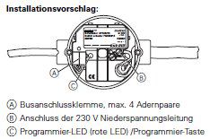 Merten 629993 Schaltaktor UP, 230V, 16A