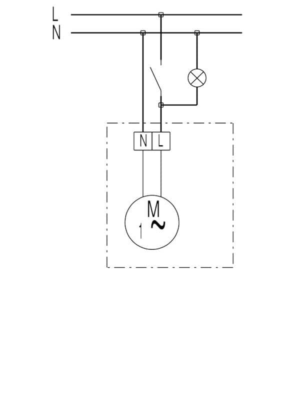 Maico ECA 120 Standardlüfter, Rohr-Ø120mm