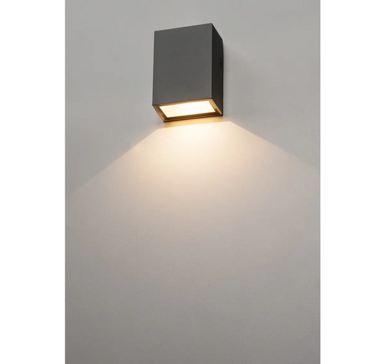 SLV 232465 QUAD 1, Wandleuchte, LED, 3000K, IP44, eckig, 4,6W