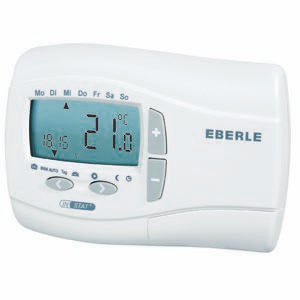 Eberle INSTAT +2R Uhrenthermostat digital Batteriebetrieben