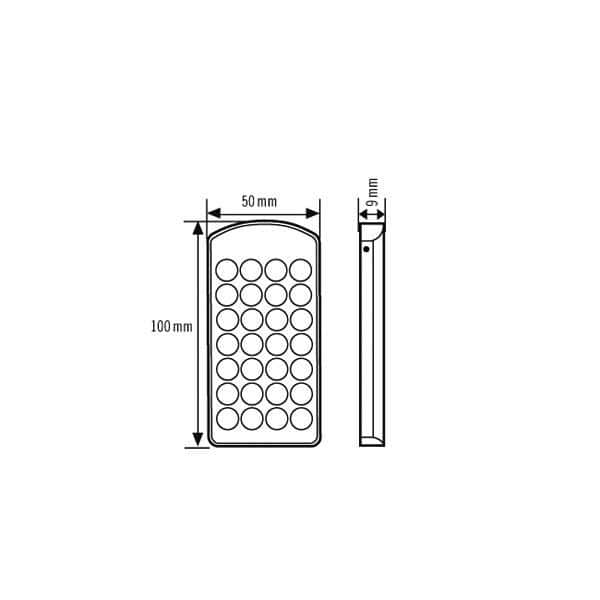 Esylux EM10425509 Mobil-PDi/MDi Universale Service-Fernbedienung