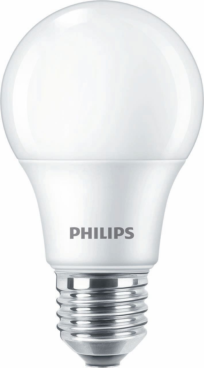 Philips 16903600 CorePro LEDbulb Glühlampenform, 180 °, 4,9 W, 840, 470 lm, E27, nicht dimmbar