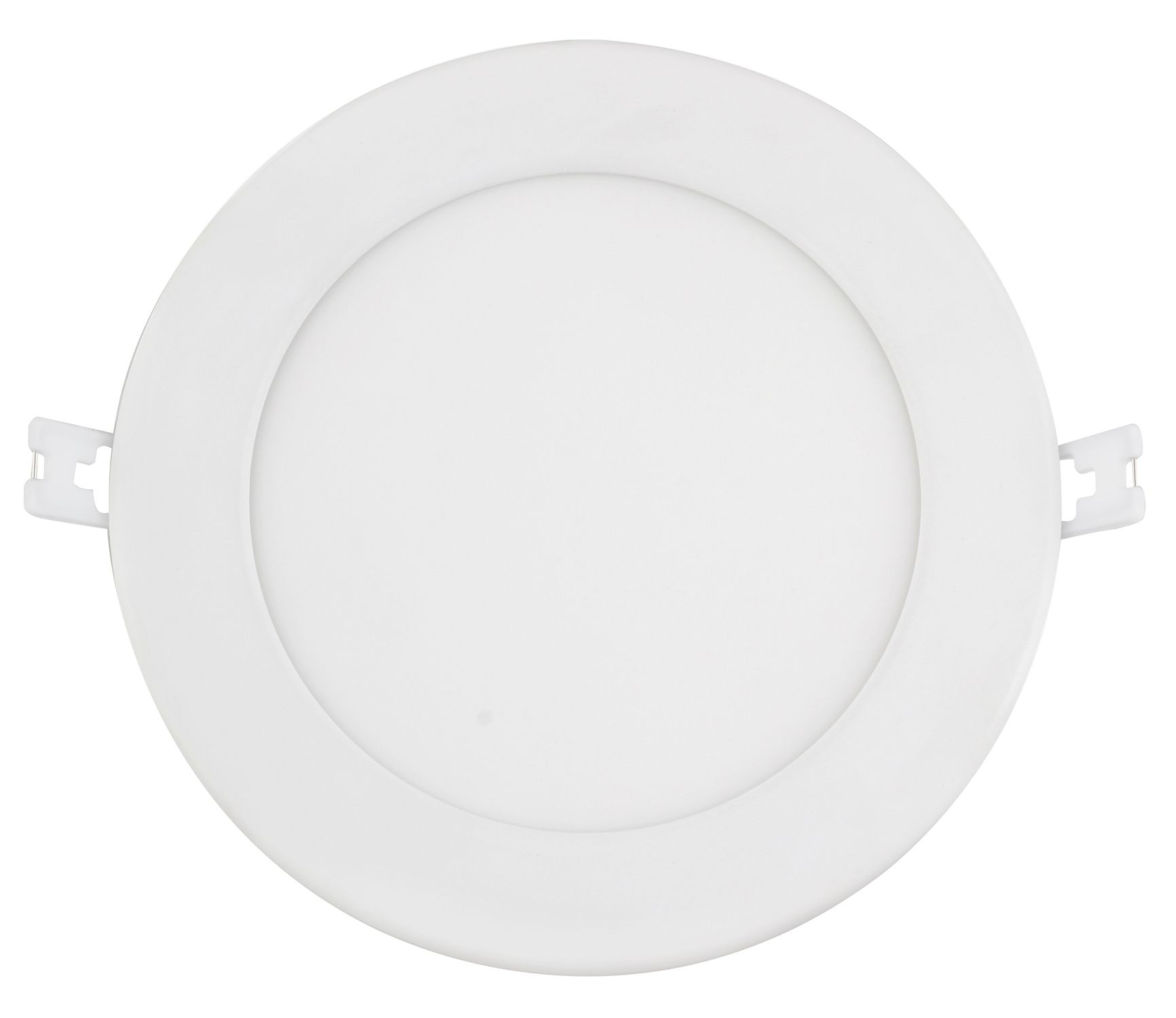 Heitronic 501376 LED Einbaudownlight LE MANS kreisförmig, 12W, 3000/4000/6000 K, Ø170x32 mm, IP44, dimmbar