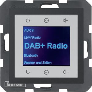 Berker 29841606 Radio Touch Unterputz S.x/B.x anthrazit matt