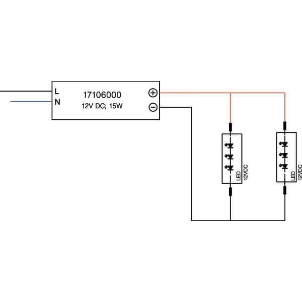 Brumberg 17106000 LED-Netzgerät 12V/DC 1-15W