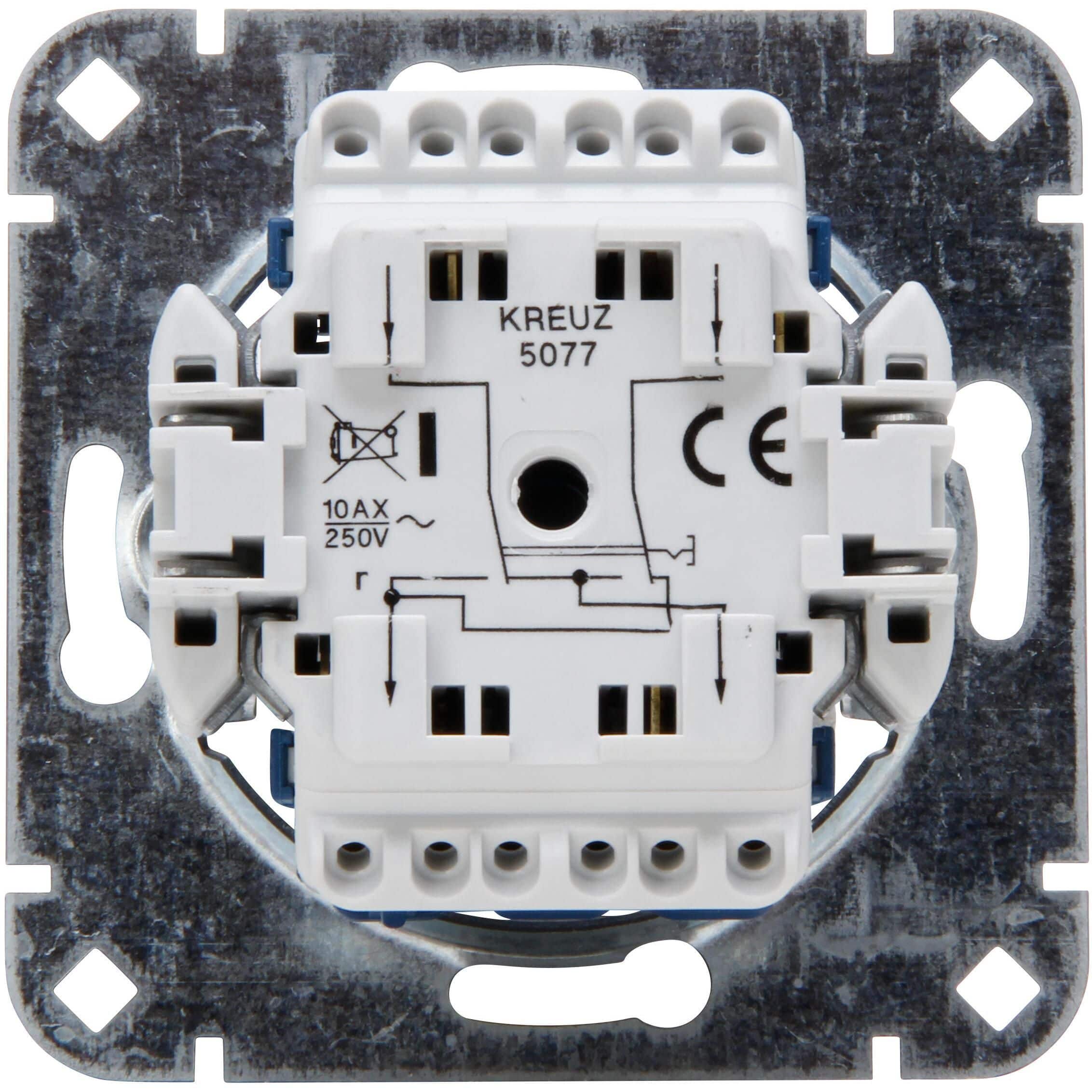 Kopp 507700003 Kreuzschalter 10AX, 250V