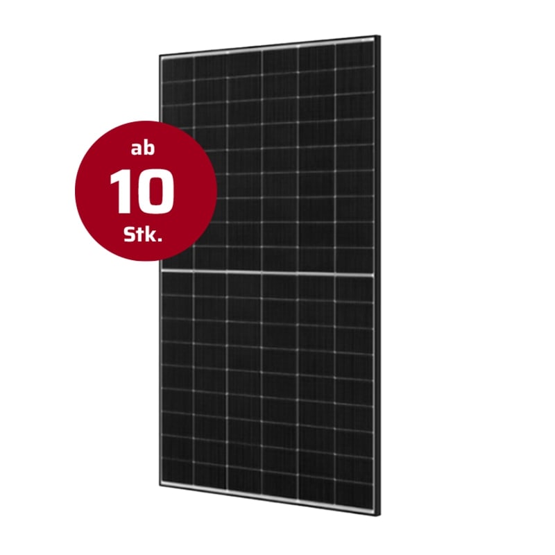 JA Solar JAM54D40-450/LB bifaziales n-type Hochleistungsmodul Glas-Glas blackframe 450Wp