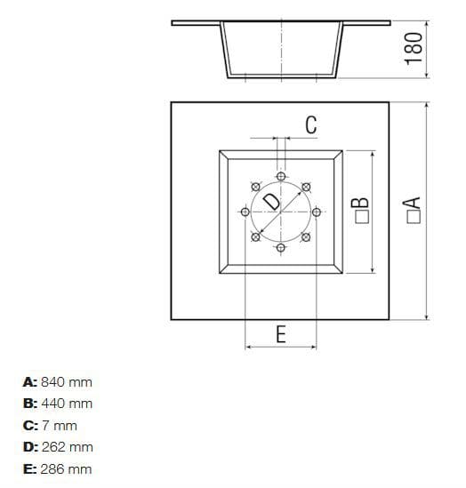 Maico SZ 25 Für eine strömungstechnisch günstige und montagefreundliche Verbindung zwischen Sockelschalldämpfer SD 25 und Lüftungsleitungen, für den Einbau in Flachdächer