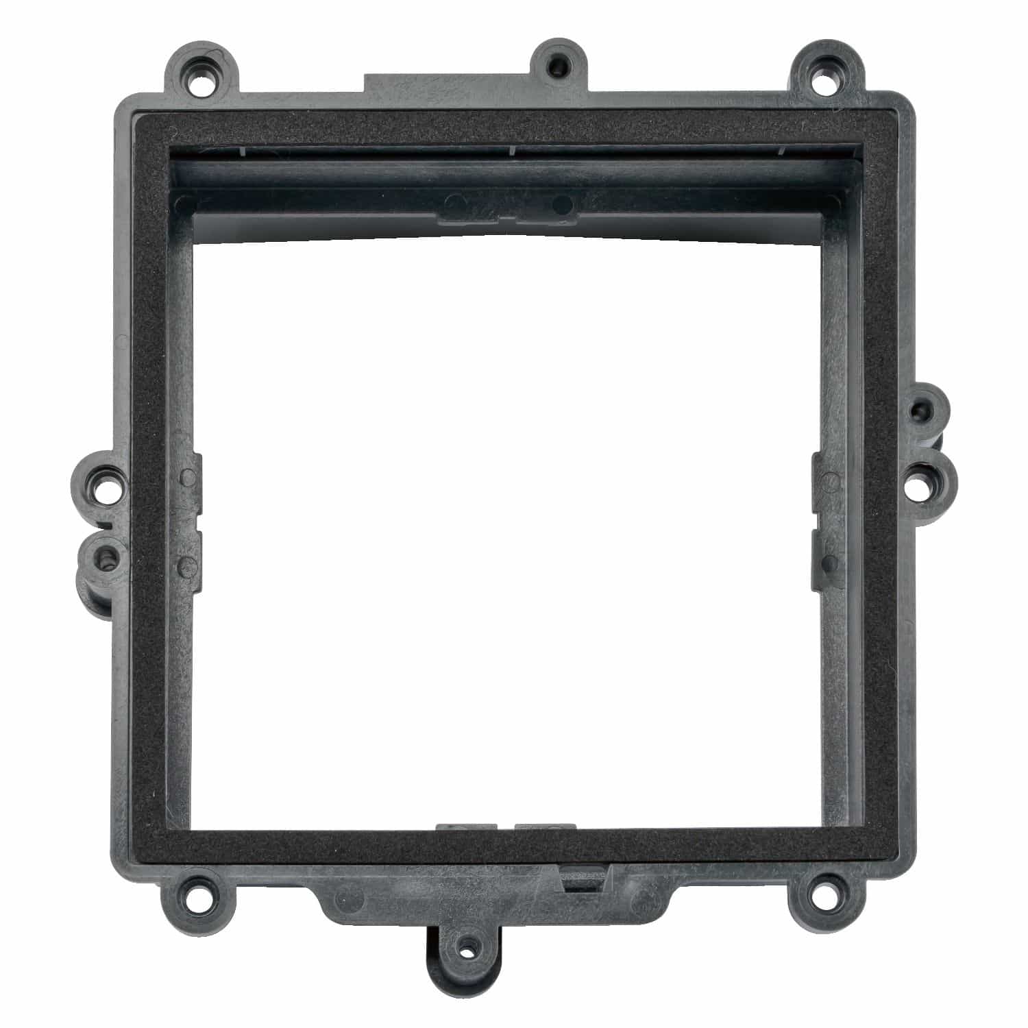 Ritto RGE1816900 Acero Adapter Rahmen Portier, zur Aufnahme von Protier Modulen, schwarz