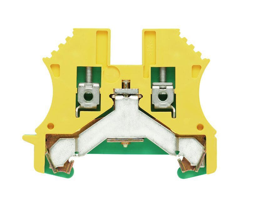 Weidmüller WPE2.5 Schutzleiter-Reihenklemme 2,5mm², Schraubanschluss