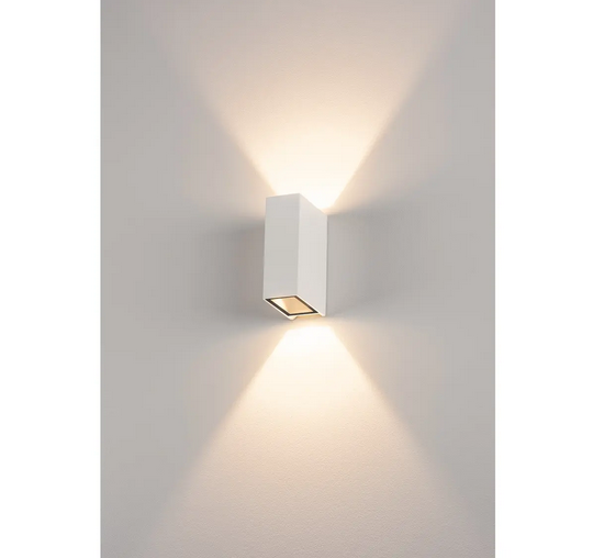 SLV 232441 QUAD 2 XL, Wandleuchte, LED, 3000K, IP44, eckig,  up/down, 3,2W