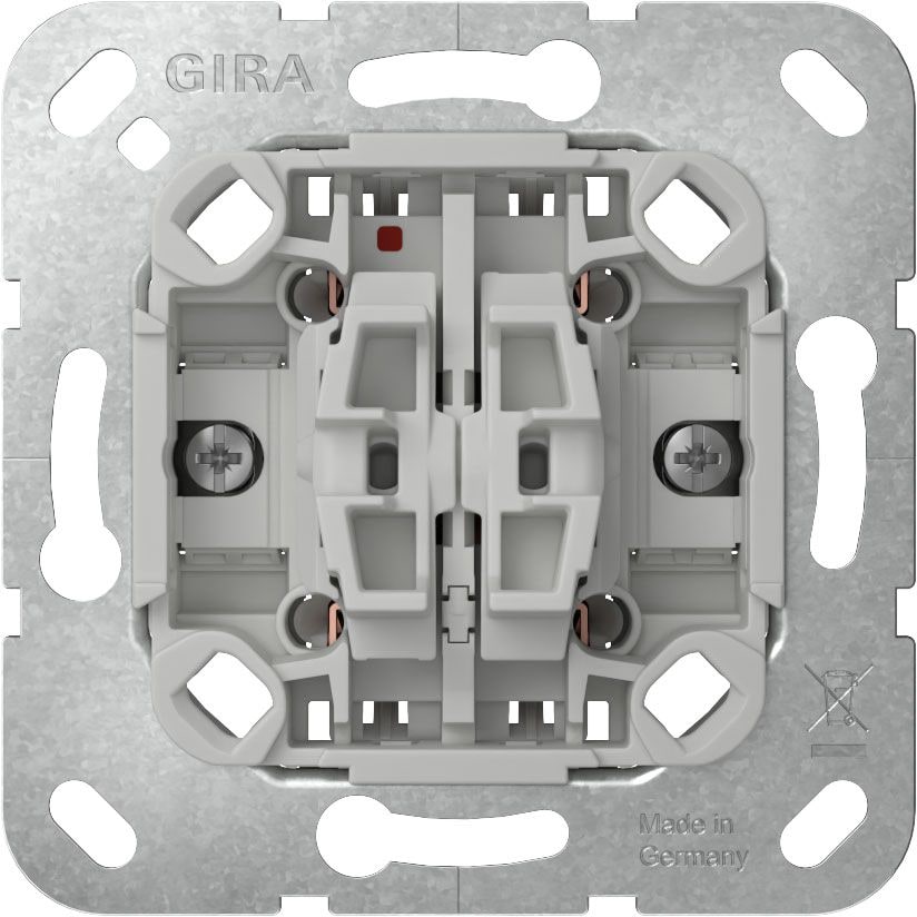 Gira 387900 Wipp-Jalousieschalter 10 A 250 V~ ohne Befestigungskralle