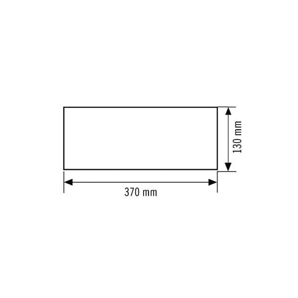 ESYLUX EN10077500 Piktogramm-Satz für Notleuchten Serie SLX 24 Flat