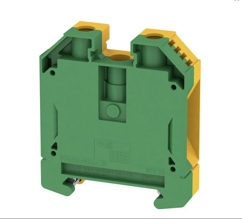 Weidmüller WPE 35 Schutzleiter-Reihenklemme 35mm², Schraubanschluss