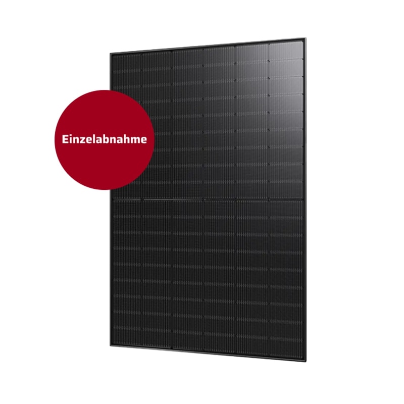 Winaico WST-425NGXB-D3 Premium Solarmodul Glas-Glas, N-Type, bifazial, Full Black, 425 Wp