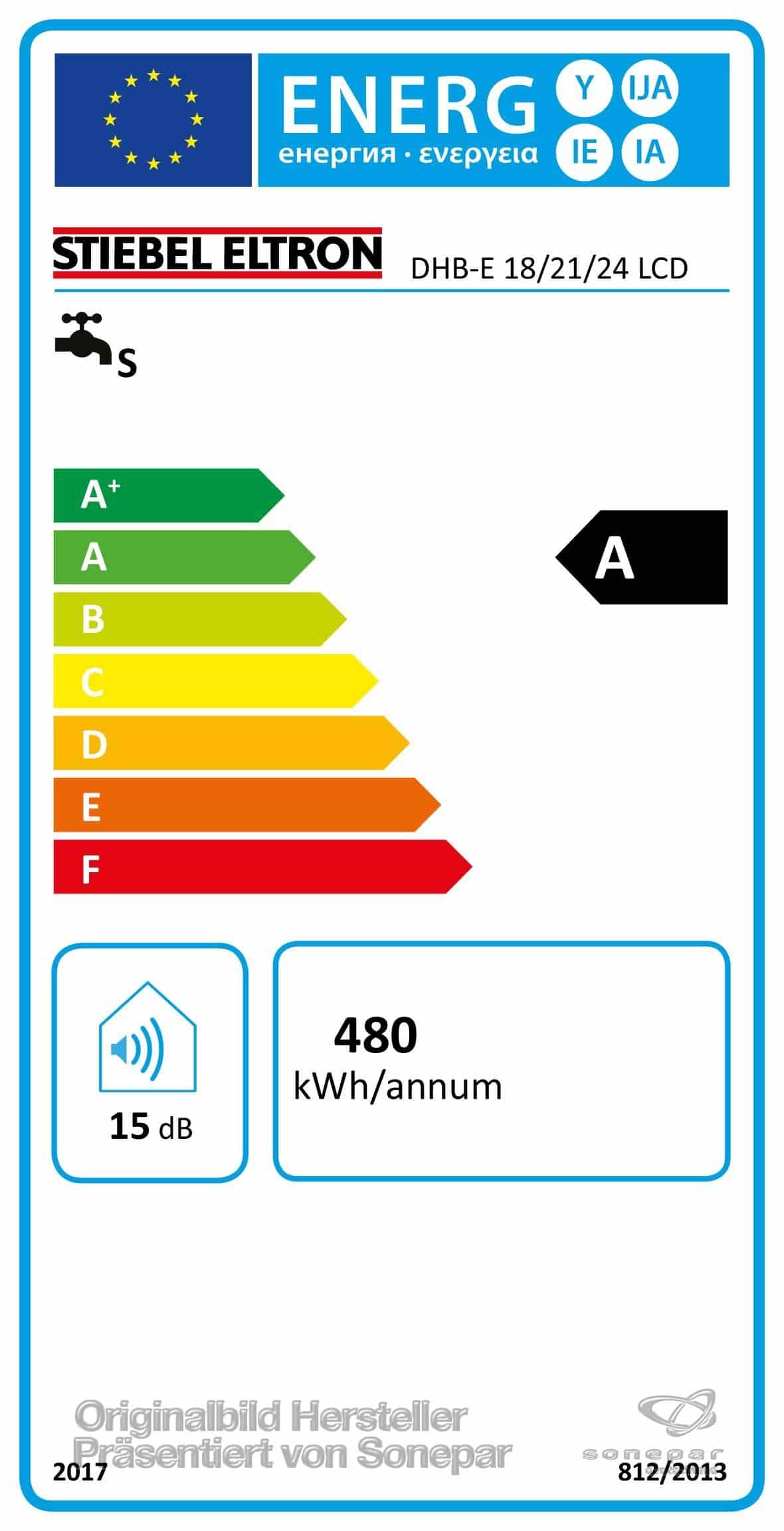 Stiebel Eltron 236745 DHB-E 18/21/24 LCD Durchlauferhitzer mit Display