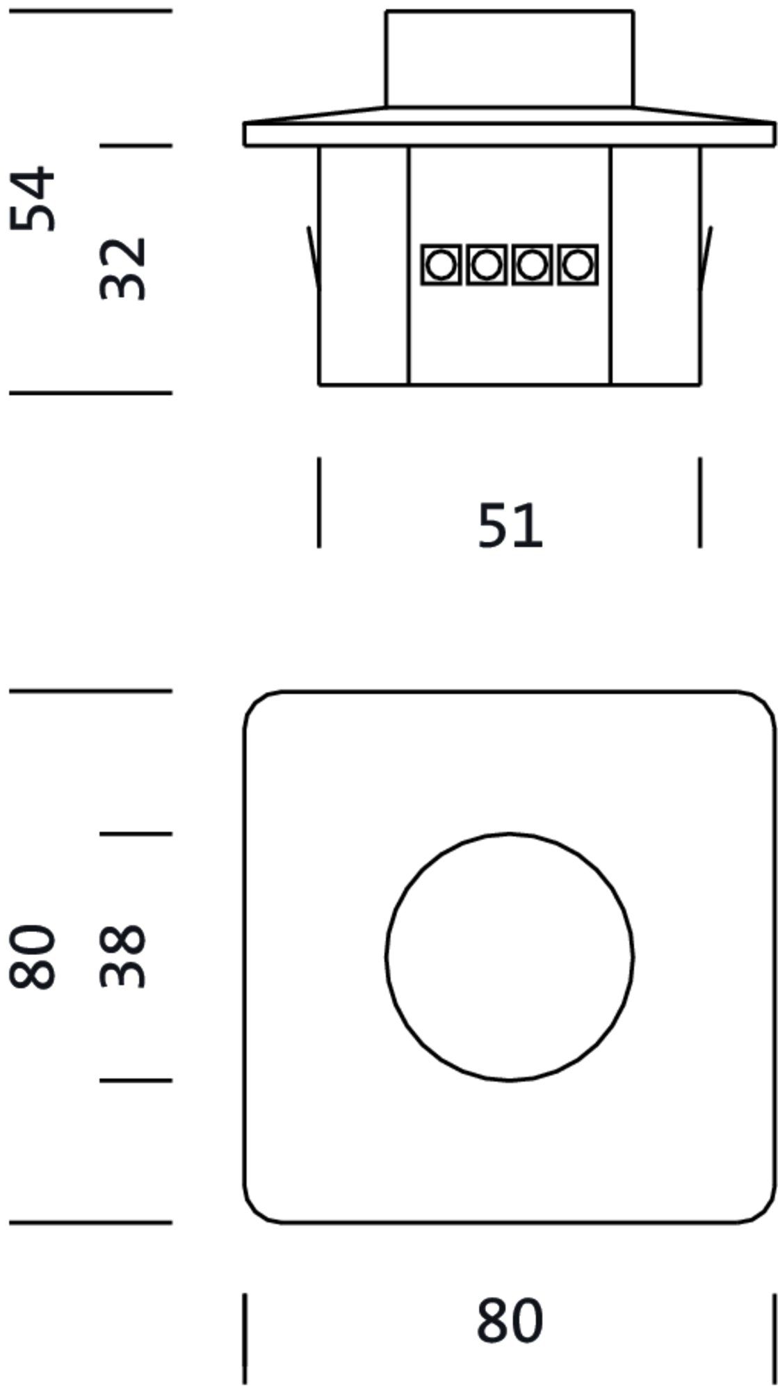 Siteco 5LZ902050TW Drehdimmer DALI & tunable white