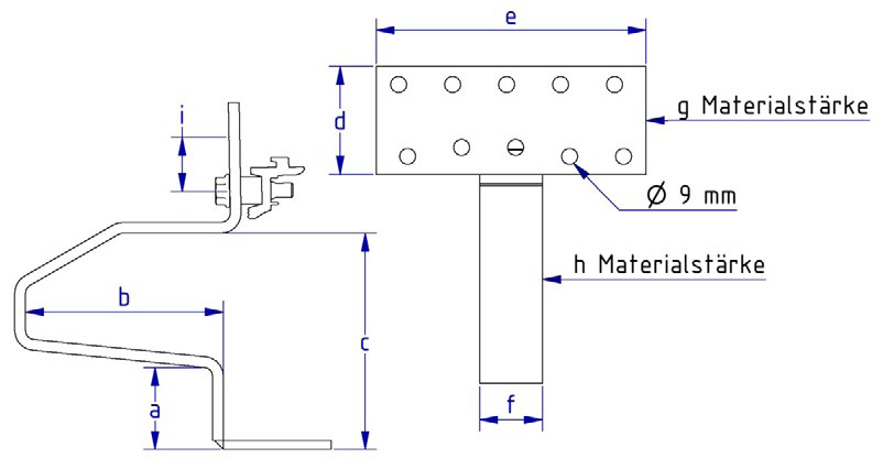 Schletter 101005-021 Dachhaken Rapid2+ Pro Max 150