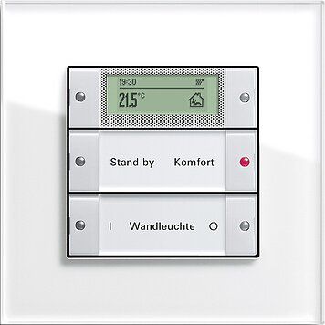 Gira 214203 Wippenset 2fach Plus mit Beschrift. -feld für System 55 / E22