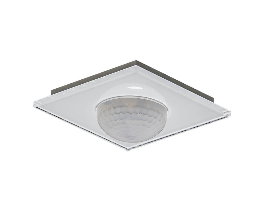 MDT SCN-G360K3.03 KNX Glaspräsenzmelder 360° mit Konstantlichtregelung und Temperatursensor, Weiß
