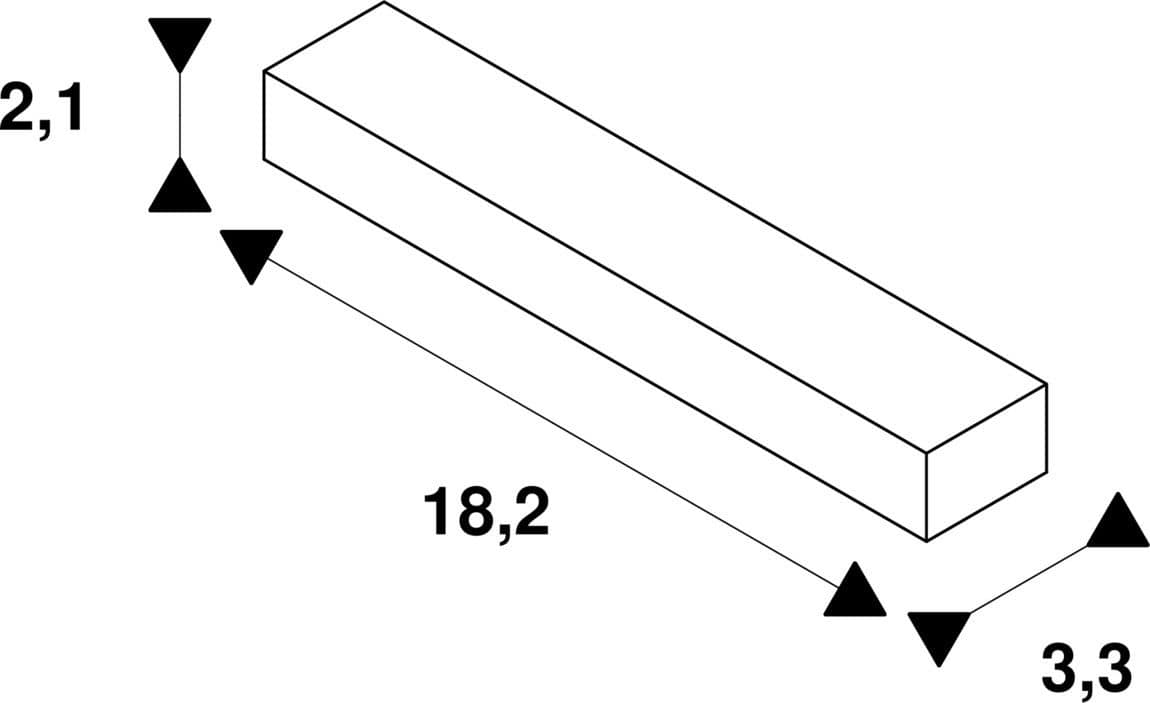 SLV  175180 S-TRACK Stoßstellenverbinder, schwarz