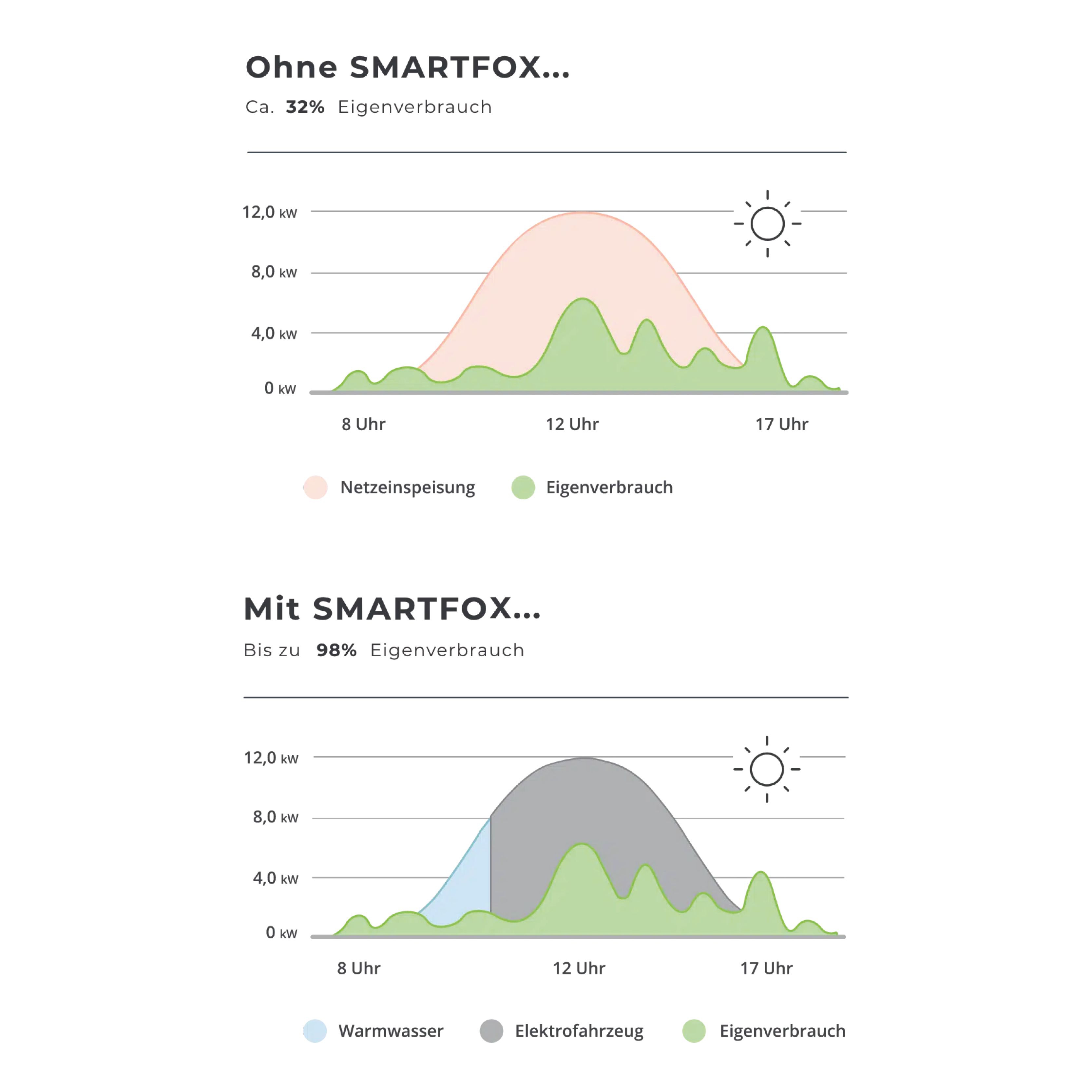 SMARTFOX PRO2 100A 079655479970 Energiemanager inkl.Stromwandler 100A und 3 Jahre Premiummonitoring