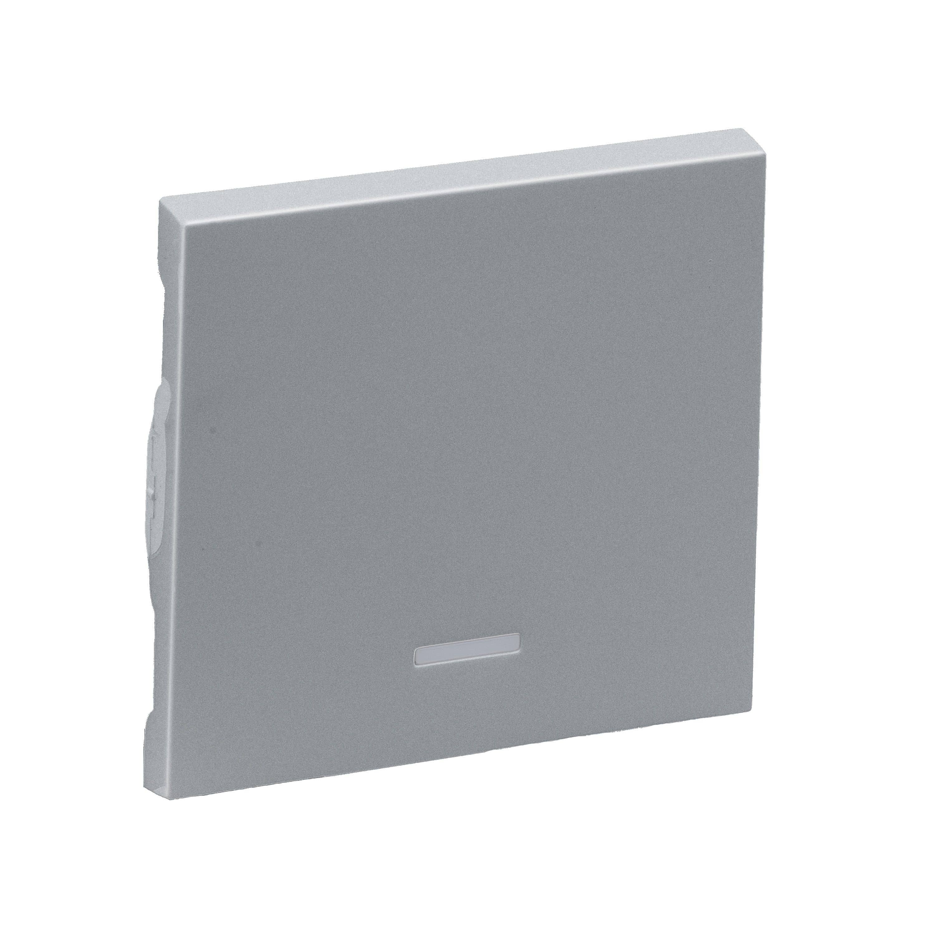 Legrand 765207 SEANO Wippe für beleuchtete Wechselschalter, Taster und Kreuzschalter, aluminium lackiert